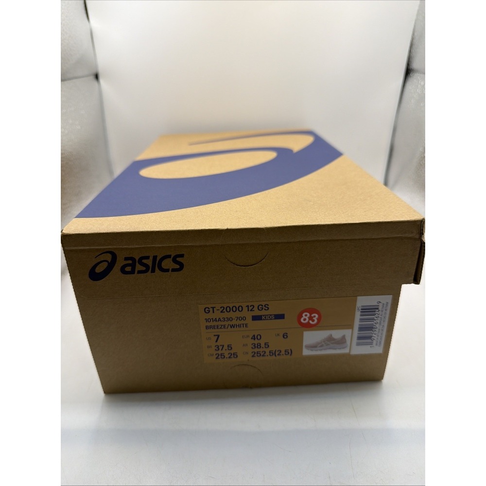ASICS Gt-2000 12 GS Kids  Athletic Shoes Breeze White Size 7 NIB - Picture 11 of 11